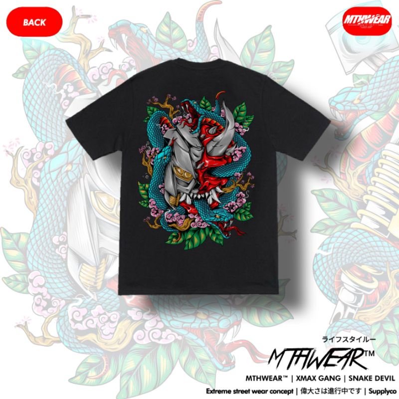 HOODIE | KAOS | XMAX | MTHWEAR | XMAX | SNAKE DEVIL | XMAX GANG