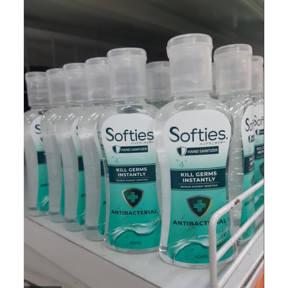 COD - Hand Sanitizer Gel Softies HandSanitizer Spray 60 ml Antiseptik 60ml