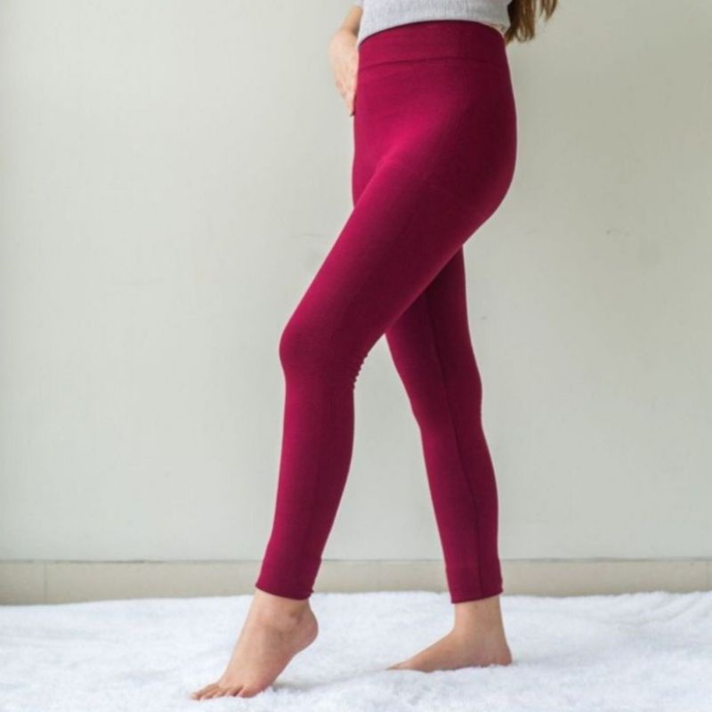 ☄️COD☄️ Legging Hw Basic Polos Premium Import Tebal Fit S to XXL Jumbo