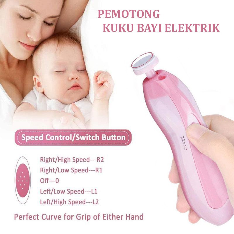 Baby Nail Trimmer Set Memotong Kuku Bayi Dengan Aman