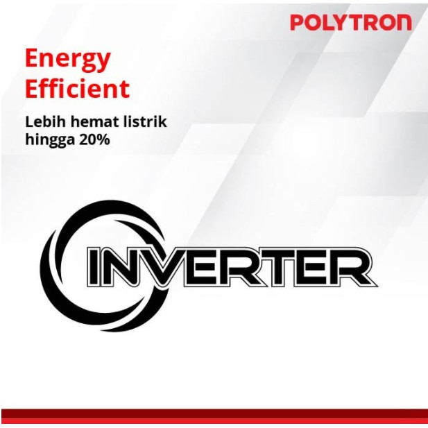 Polytron Kulkas 2 Pintu 260L Inverter Belleza Jumbo PRW 29VX PRW-29VX