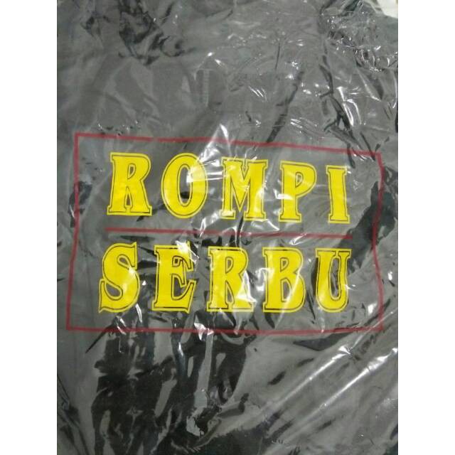 SKD            ROMPI SERBU HITAM POLOS