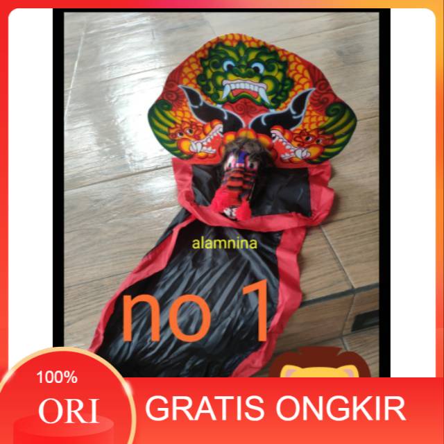 Barongan anak paud kemul barongan anak sd dewasa murah barongan anak kayu spon caplokan devil mainan