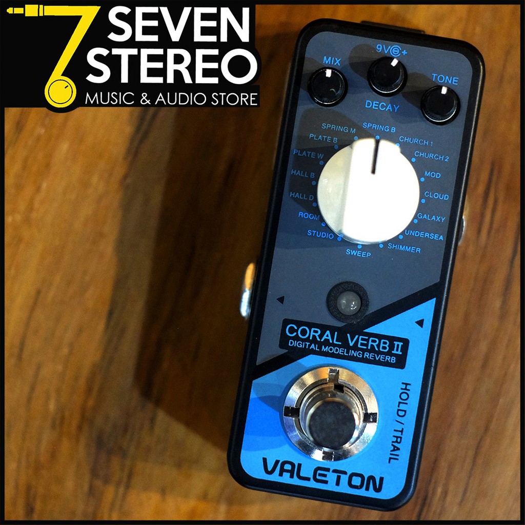 Valeton Coral Verb II Digital Modelling Reverb