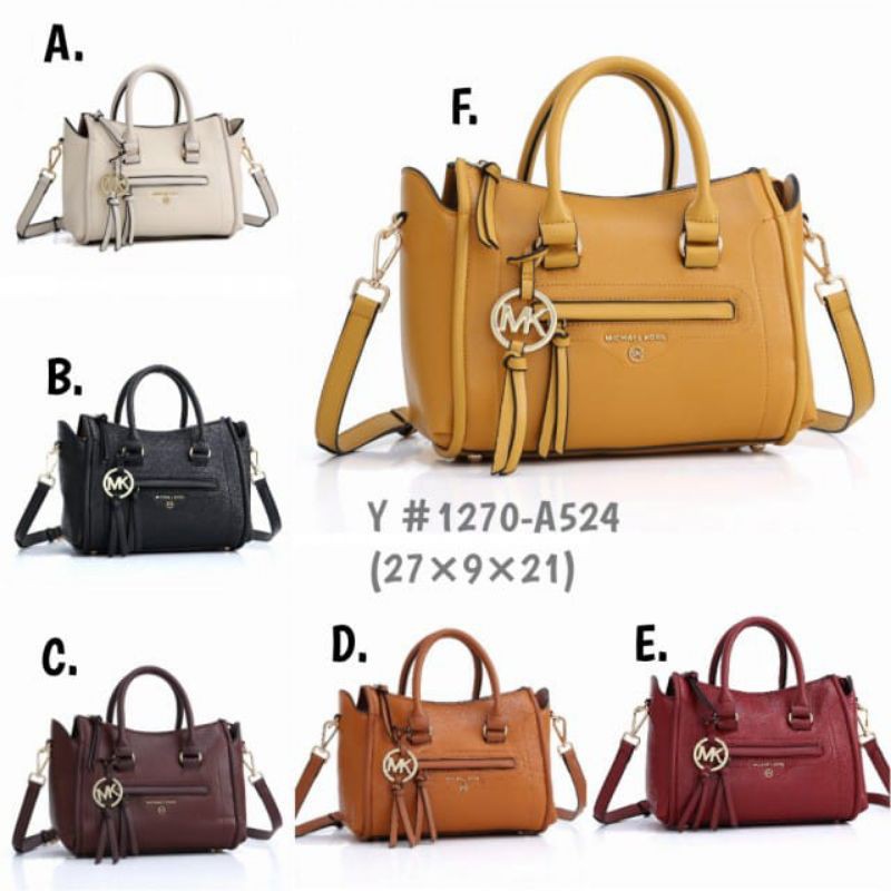 READY STOCK MK Michael Kors Carine Bag Pollos  1270-A524 1270