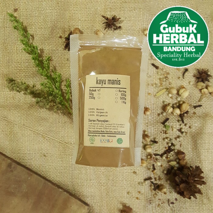 

KAYU MANIS BUBUK 1 KG - Cinnamomum Verum - MURNI TANPA GULA - BUBUK HALUS