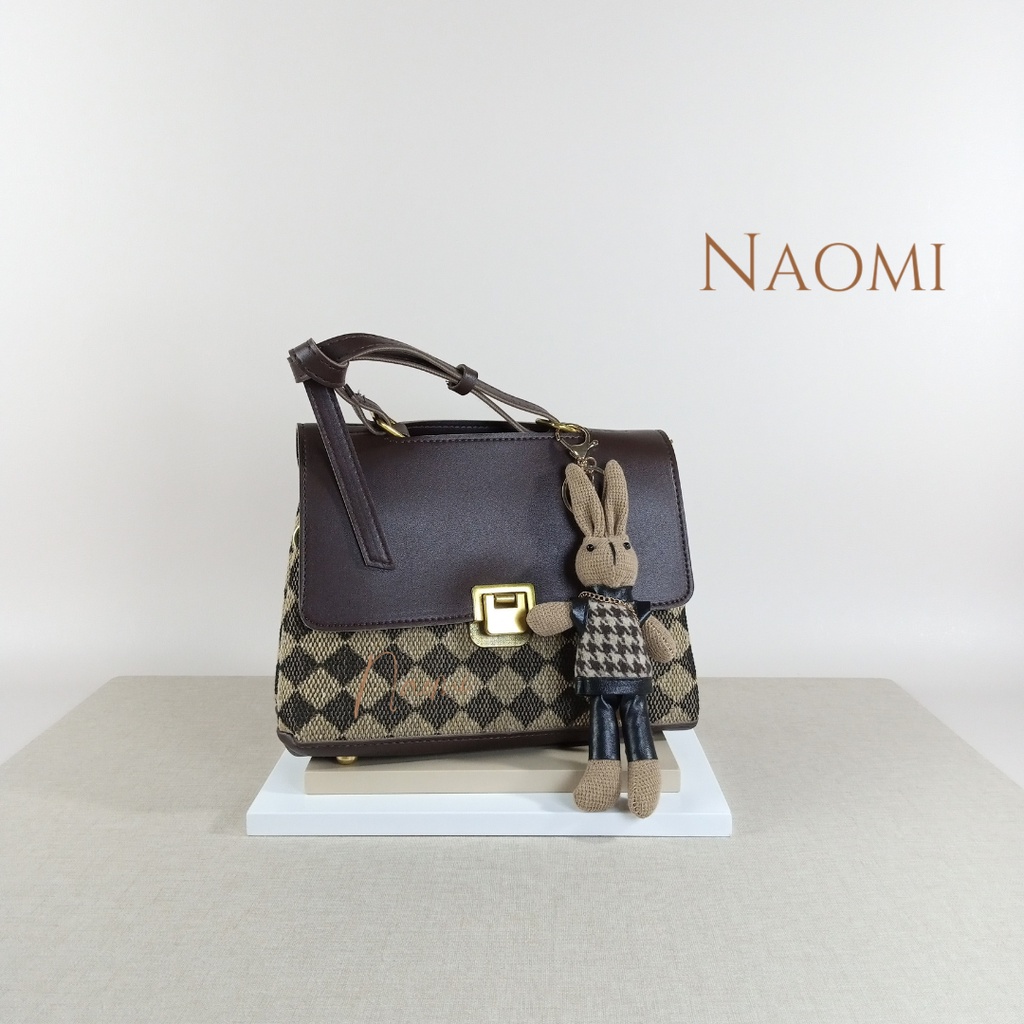 NAOMI - Tiffany Sling Bag Import - Tiffany Large - Tas Selempang Wanita - Fashion Bag Premium - Tas kado Wanita