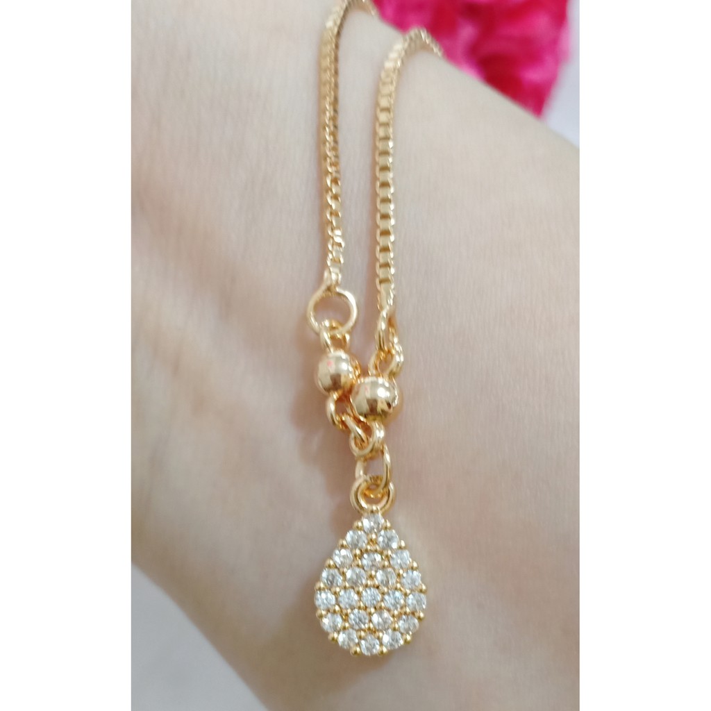 Xuping Perhiasan Wanita Kalung Liontin Love Permata 08