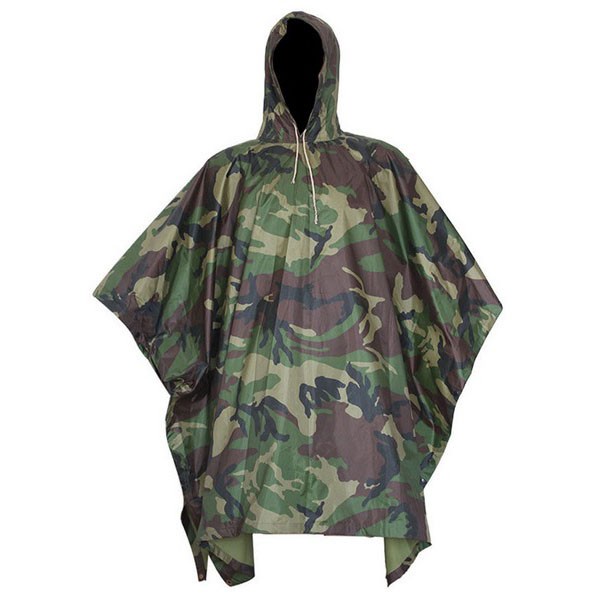 Jas Hujan Ponco Poncho Motif Tentara Camouflage Camo Motor Hiking