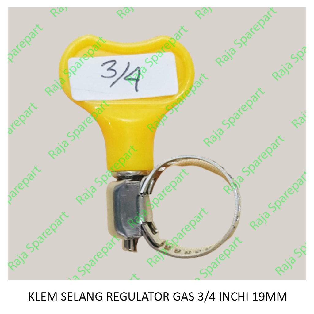 KLEM SELANG REGULATOR 3/4 19MM