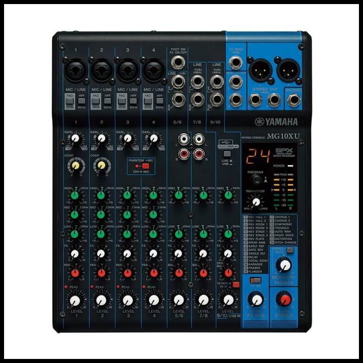 Audio Mixer Yamaha Mg 10 Xu / Mg10 Xu / Mg 10Xu