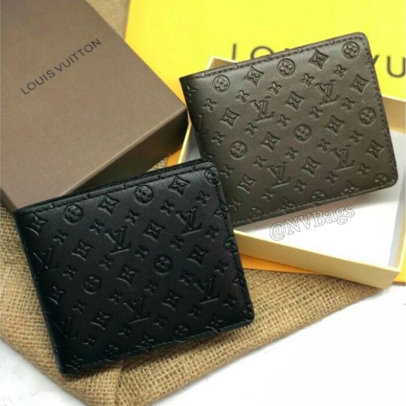 Jual DOMPET PRIA LV PENDEK 60223 KULIT PREMIUM + FREE BOX