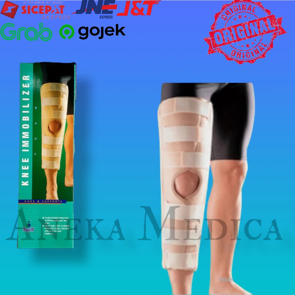 KNEE IMMOBILIZER OPPO 4030 / Penyangga Cidera Lutut / KNEE SUPPORT