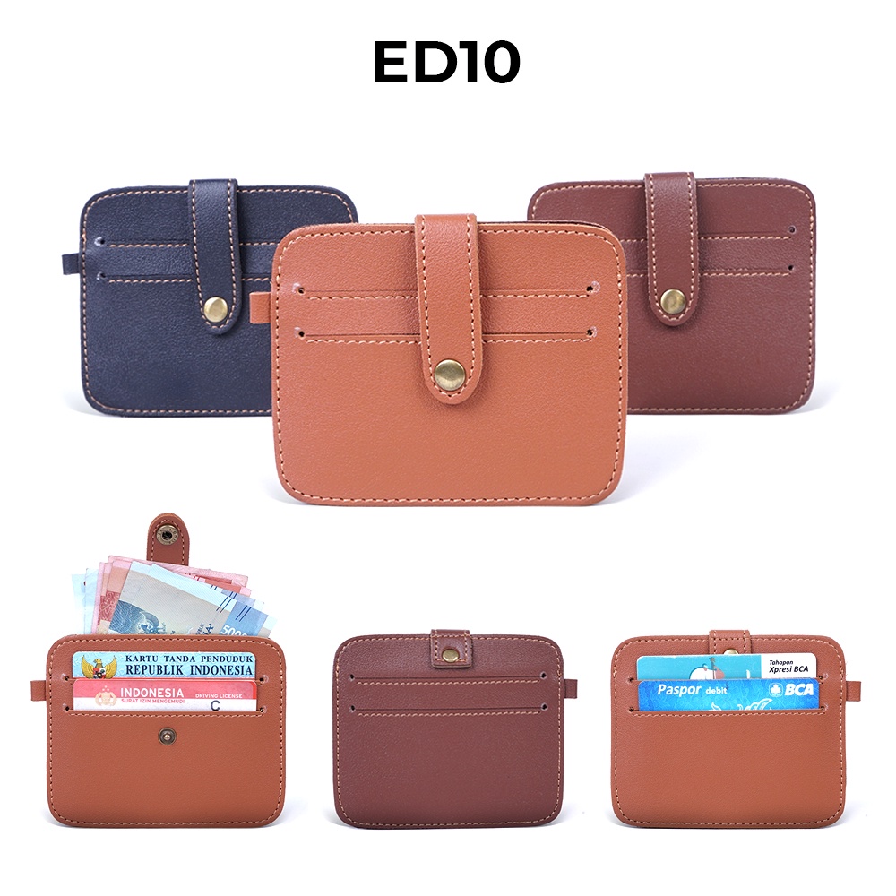 Produk Elloso Dibuat Dari Kulit Sintetis ID Card Case Kode (ED10)