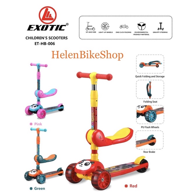 scooter HB 006 Exotic Musik