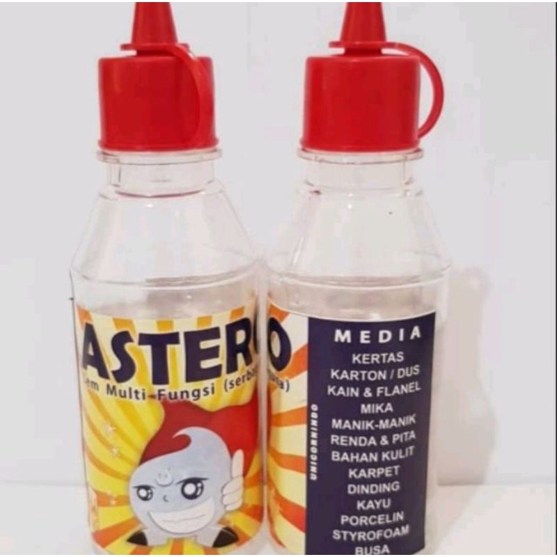 LEM CAIR ASTERO MULTIFUNGSI ISI 85ML HARGA PER BOTOL