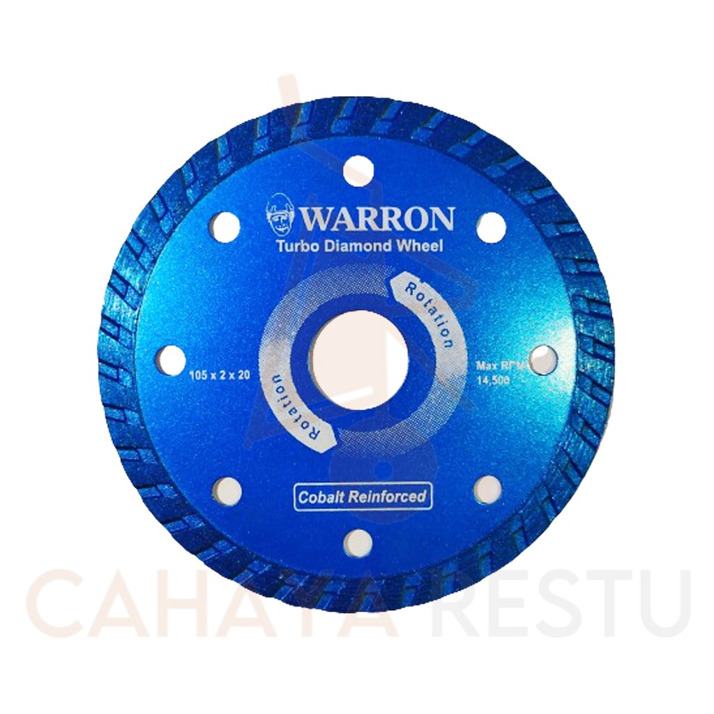 Gerinda Mata Potong Keramik Turbo (Basah/Kering)