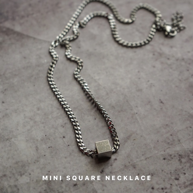 Mini Square Necklace