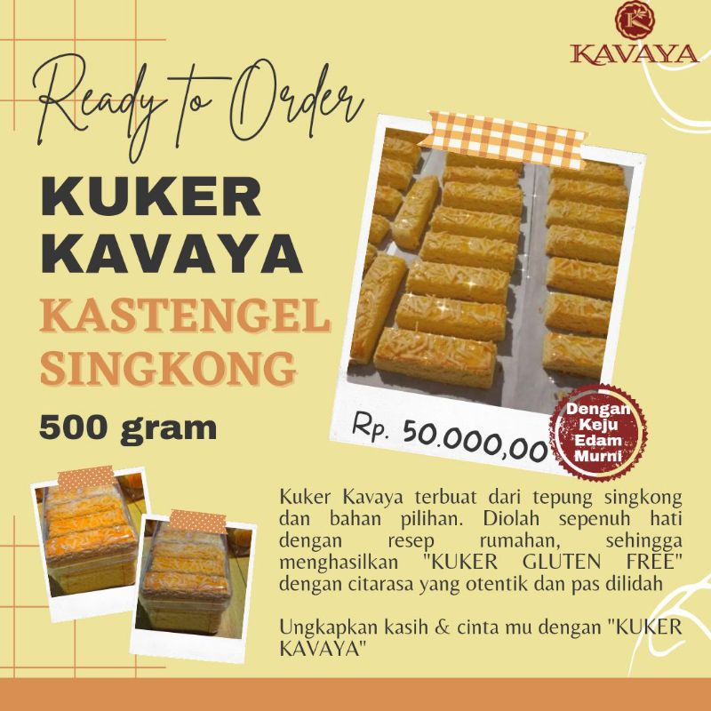 

KASTANGEL SINGKONG/ KASTANGEL / KAVAYA FOOD