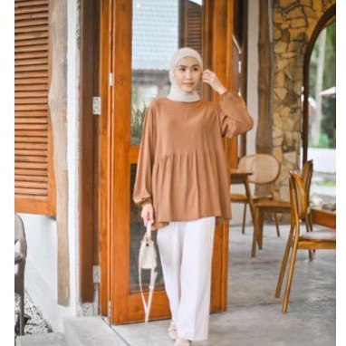 Lily Blouse Crinckle // Basic Blouse