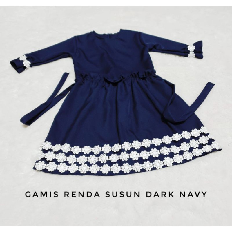 gamis Renda susun