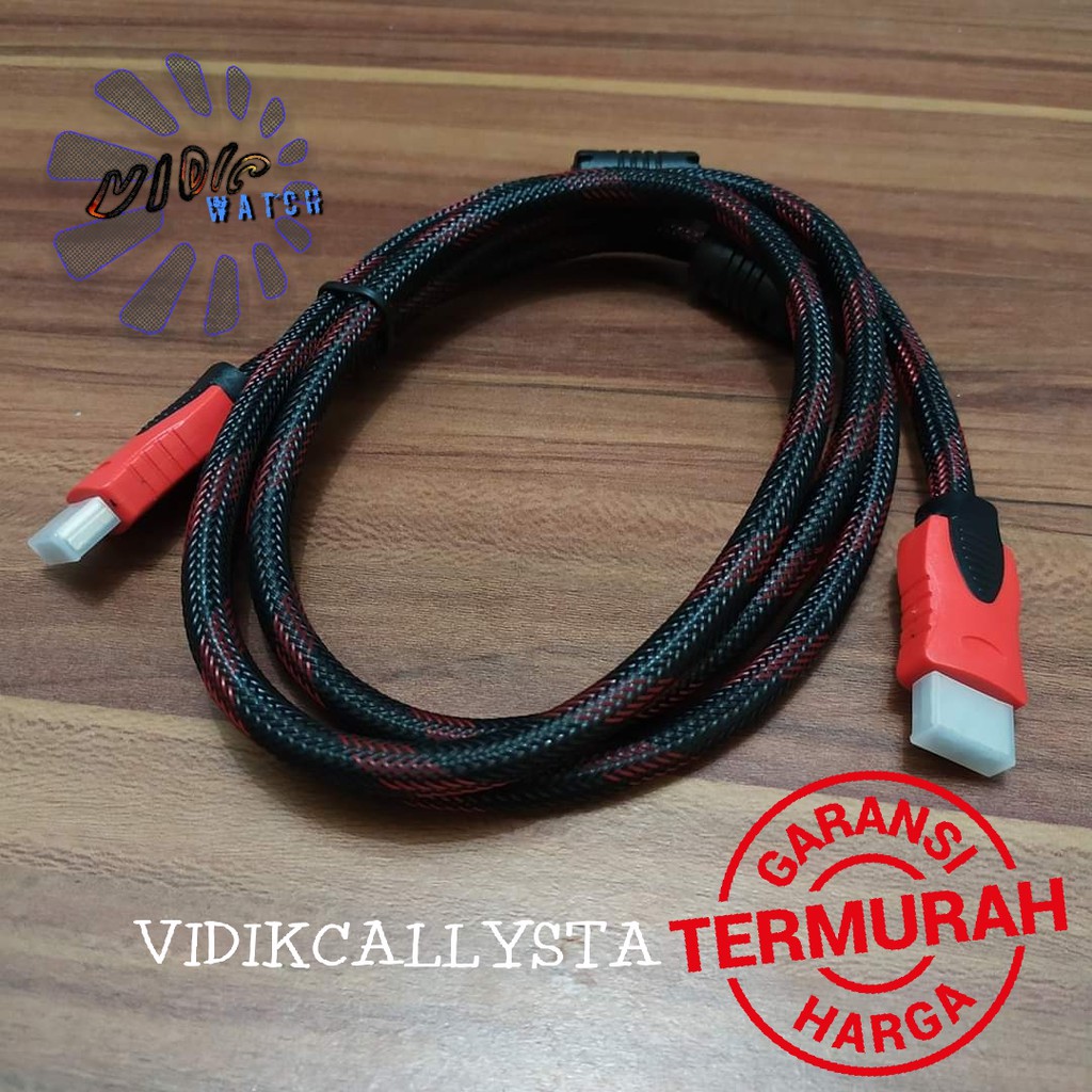 KABEL HDMI TO HDMI HIGH SPEED HD TV CABLE ORIGINAL 1.5 METER