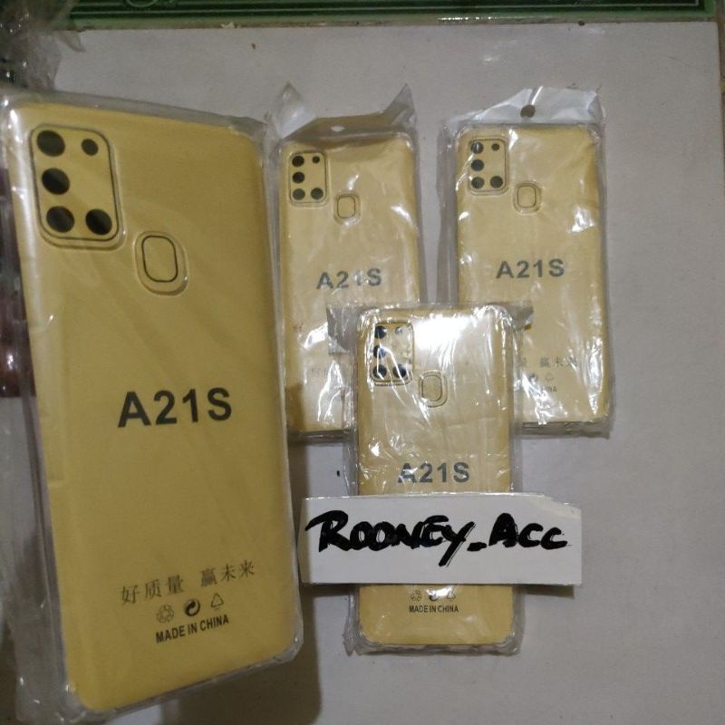 SOFT CASE ANTI CRACK SAMSUNG A21S SILIKON SILICON PELINDUNG HP KESING CASING HP SAMSUNG A21S GROSIR 