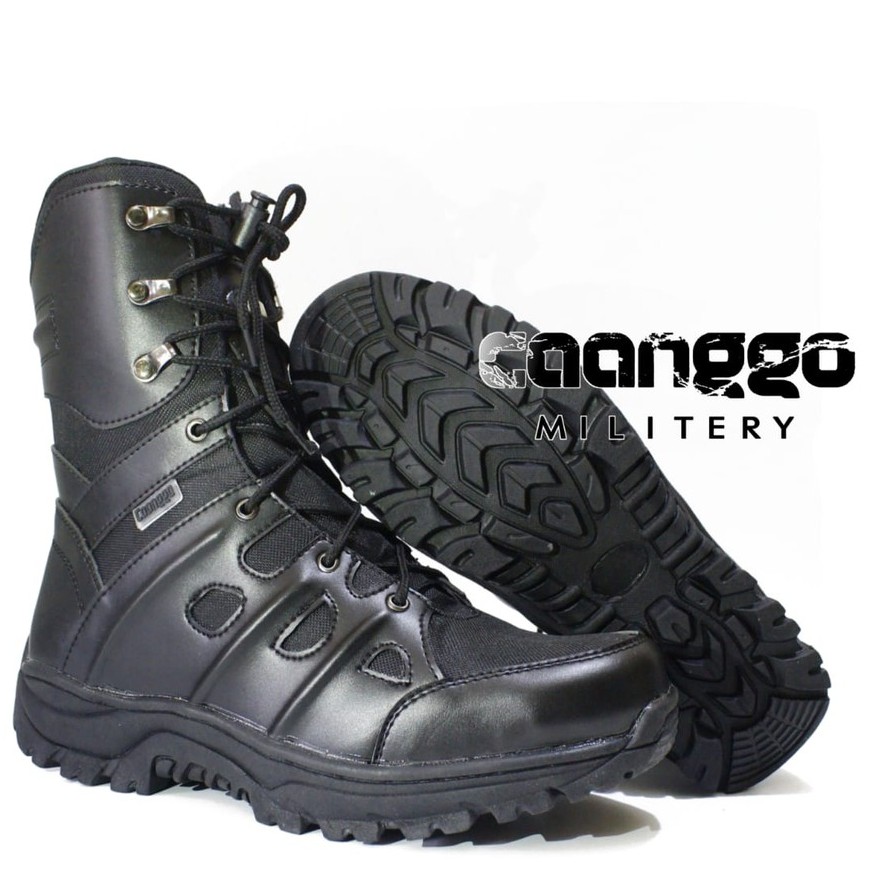 Sepatu pdl  ujung besiTerbaru Boots Tactical Caanggo Militery