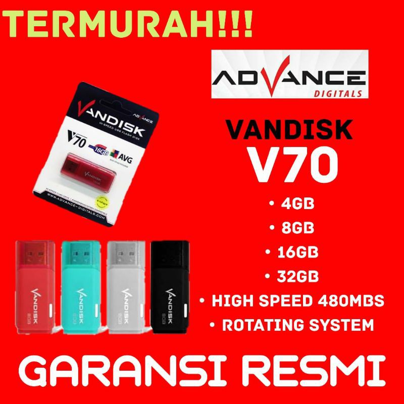 Flashdisk Vandisk 8GB