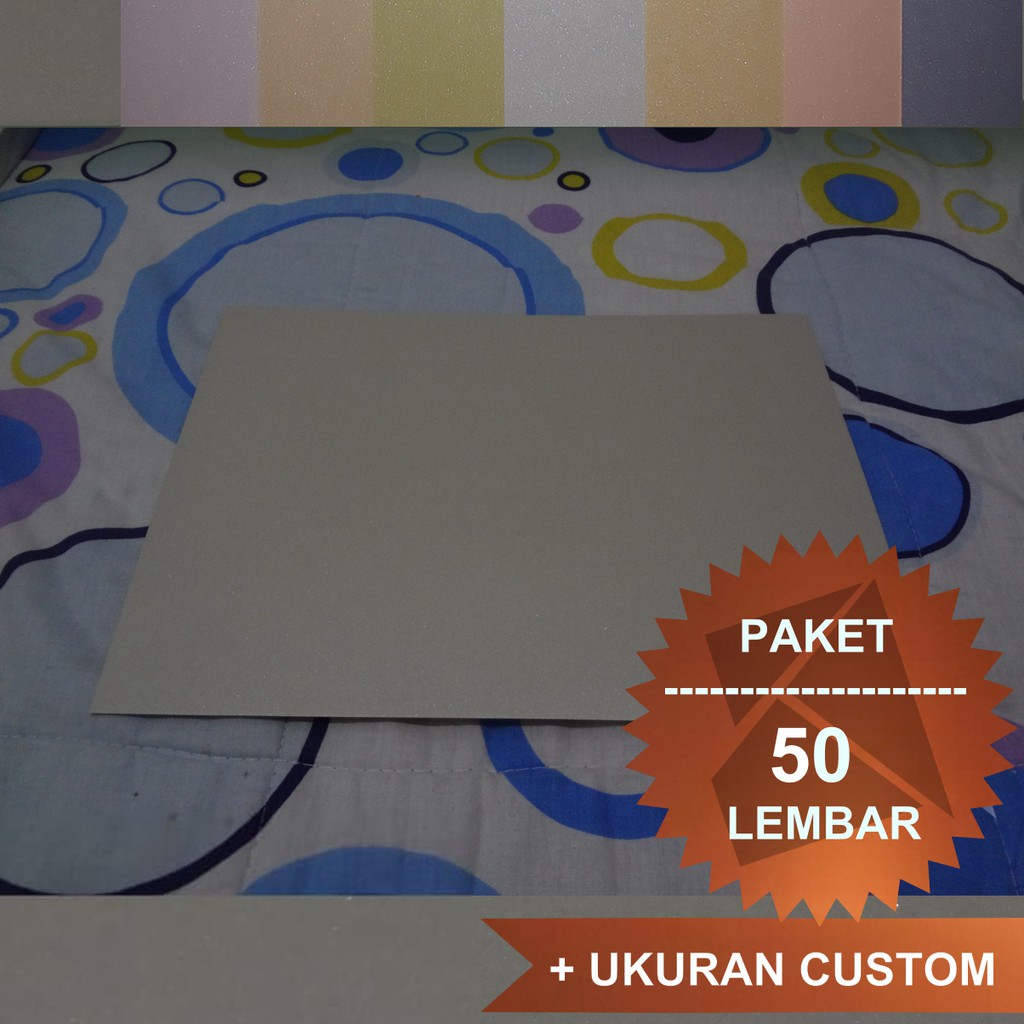 

KERTAS JASMINE WARNA F4 / A4 PAKET 50 LEMBAR + UKURAN CUSTOM