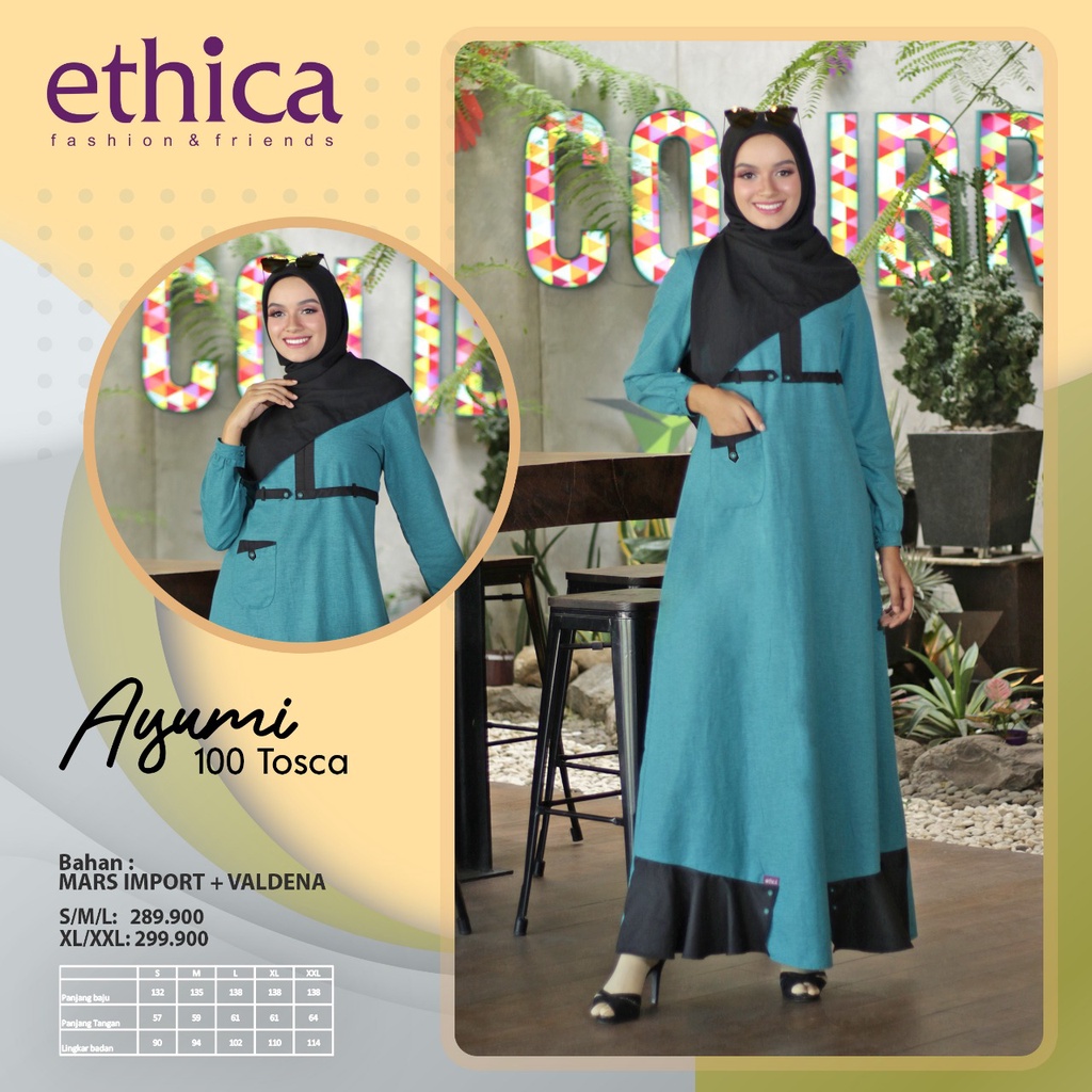 GAMIS TERBARU 2021 ETHICA AYUMI 100 TOSCA