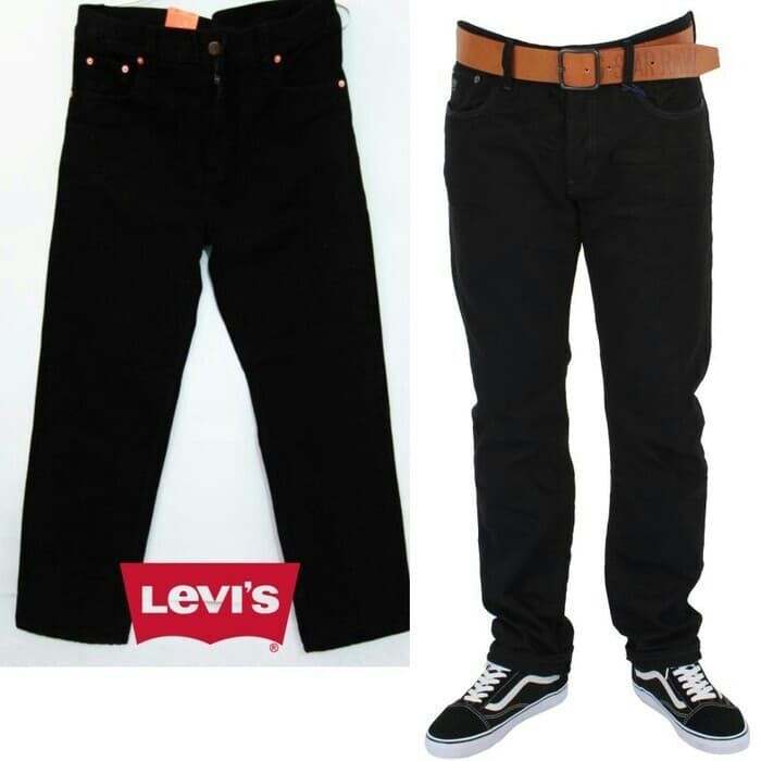 Celana Denim Jeans Panjang Basic Pria Model Standar Premium Quality