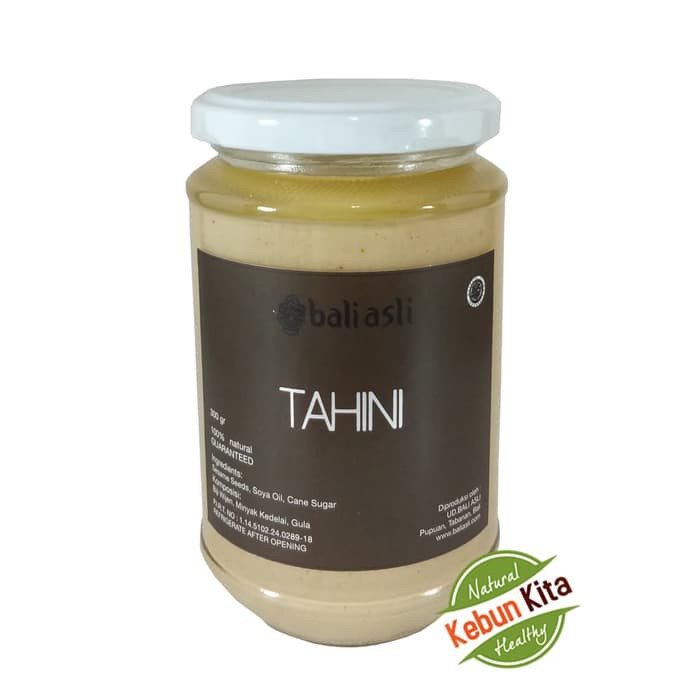 

Tahini / Sesame Seeds Paste / Pasta Biji Wijen 300gr