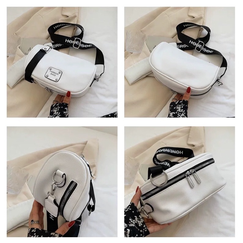 SG7723 Syafniegalery Tas selempang import tas dada waist bag 2159