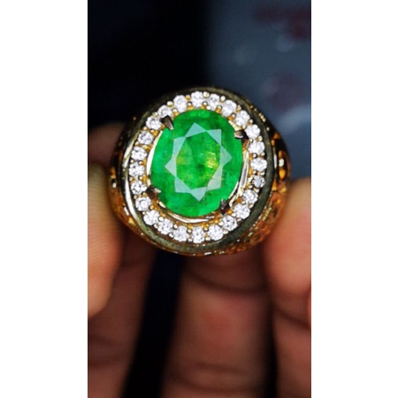 BATU PERMATA EMERALD BERYL COLOMBIA CUTTING