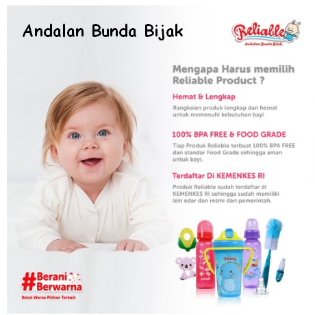 RELIABLE Sisir Fantasi Bulu Halus Untuk Rambut Bayi RAC-8808