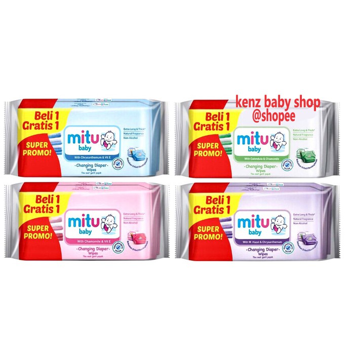 mitu baby wipes ganti popok