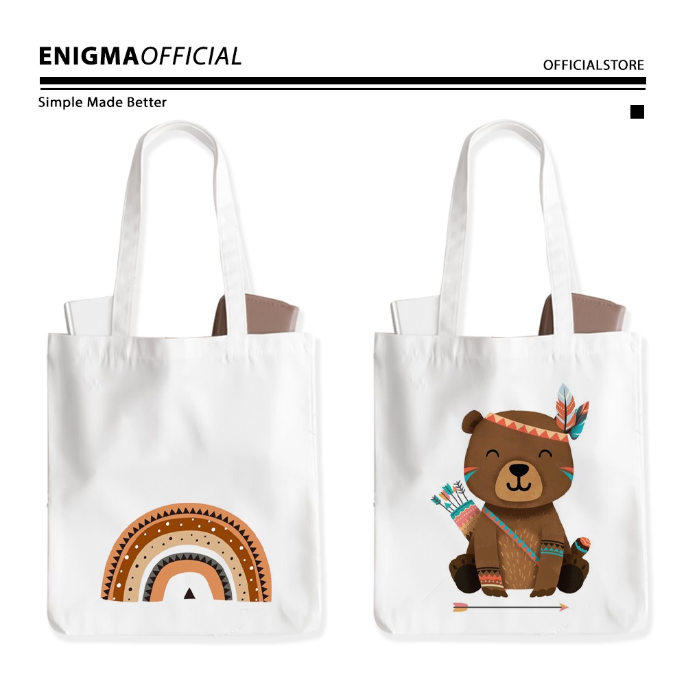 SALE TOTEBAG KANVAS ORIGINAL ENIGMA TOTEBAG KANVAS COLLECTION BHRAN