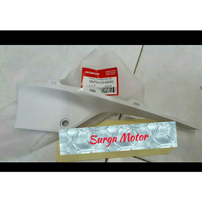 BISA COD Panel Shroud kiri New CB150R putih. Panel tangki New CB 150 R ORI AHM