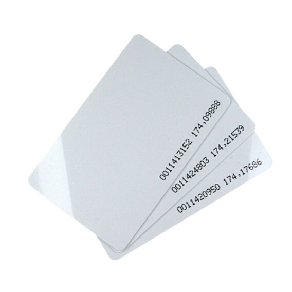 (MIN 10PC) KARTU RFID 125khz / RFID CARD 125khz / Kartu Proximity Read Only