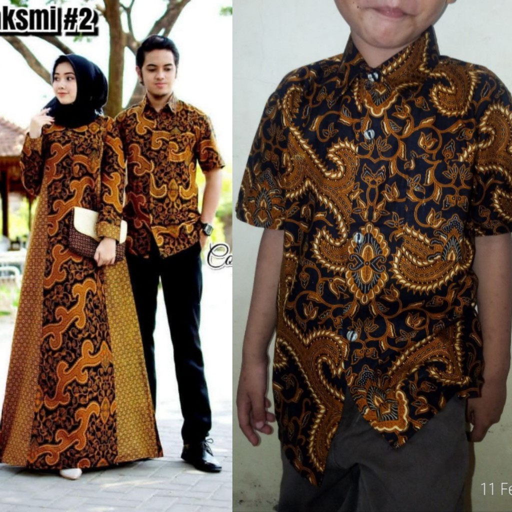 GROSIR BATIK COUPLE GAMIS DAN ANAK