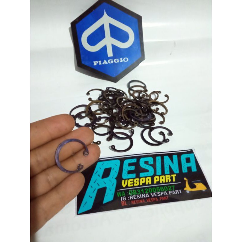 Klip snapring pembuka magnet vespa super sprint as kecil