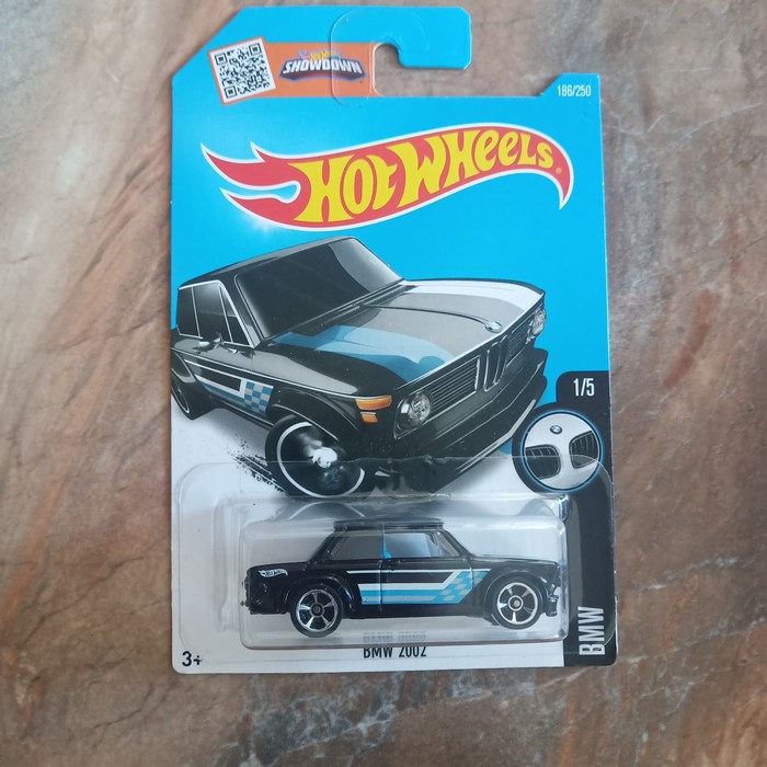 HOT WHEELS BMW 2002 HITAM MOBIL MOBILAN SEDAN KLASIK KUNO LIMITED EDITION PROMO MURAH RARE ITEM