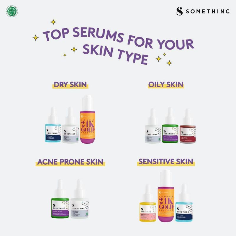 Share in Jar Somethinc Niacinamide 5% 10% Sabi Gold Aha Retinol Bakuchiol Hyaluronic Ceramic Salmon