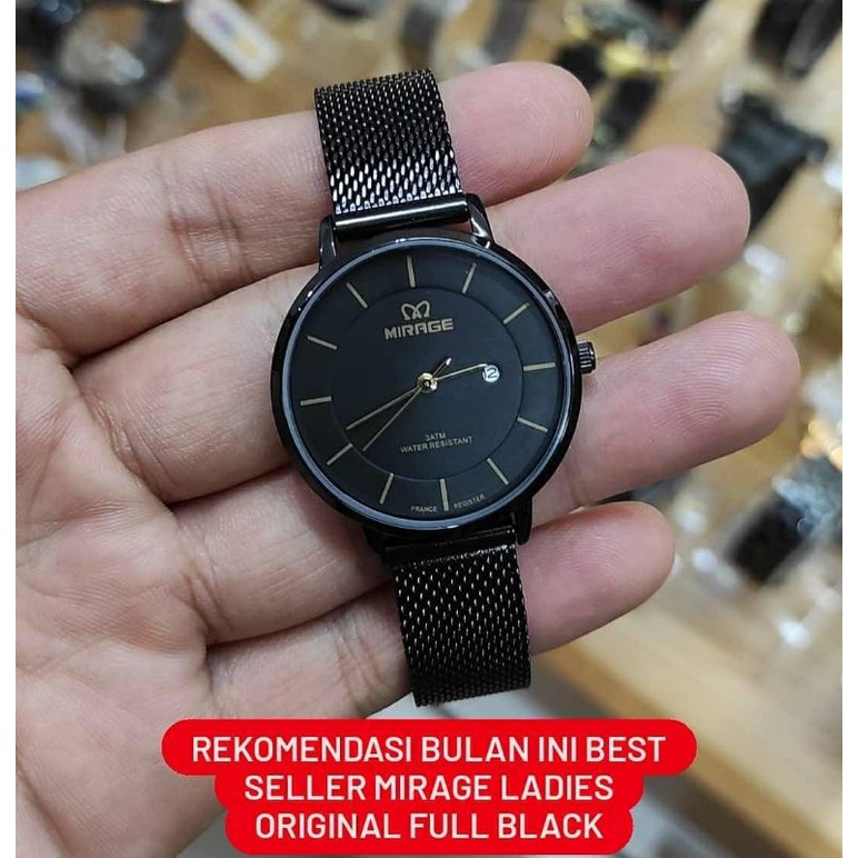 jam tangan Mirage rantai pasir wanita original