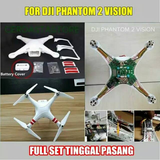 Full set Body dji Phantom 2 Vision