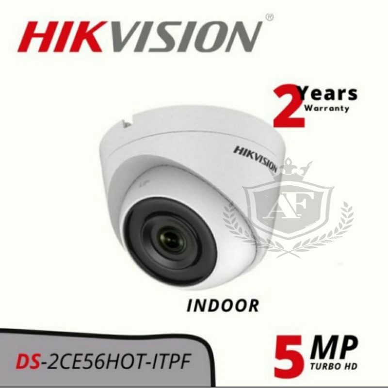 Paket CCTV Hikvision 5MP 4 Channel 4 Kamera Turbo HD Komplit + HDD 1TB