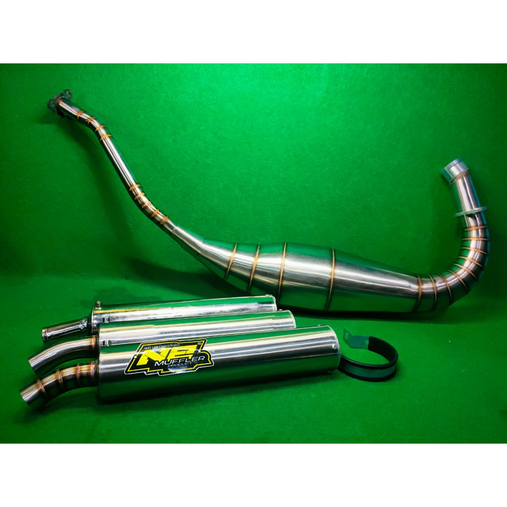 KNALPOT RACING UNTUK NINJA R NINJA RR NINJA SS KNALPOT STAINLESS KNALPOT MOTOR NINJA MOTOR NINJA RR 
