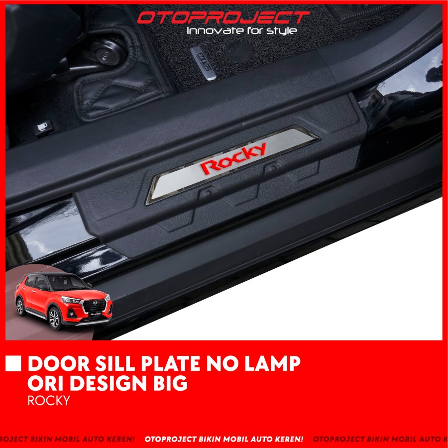 SILL PLATE SAMPING ROCKY TANPA LAMPU ORI DESAIN BIG