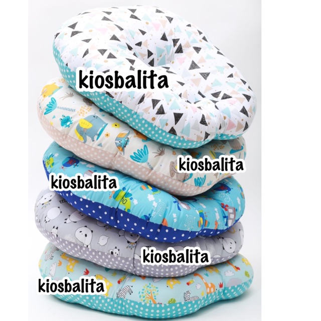 TEMPAT TIDUR BAYI KASUR BABY / KASUR BAYI SILIKON NYAMAN / NEWBORN BABY LOUNGER MOTIF LUCU